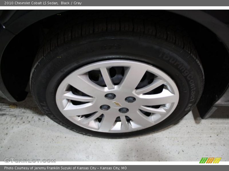 Black / Gray 2010 Chevrolet Cobalt LS Sedan