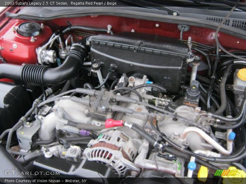  2003 Legacy 2.5 GT Sedan Engine - 2.5 Liter SOHC 16-Valve Flat 4 Cylinder