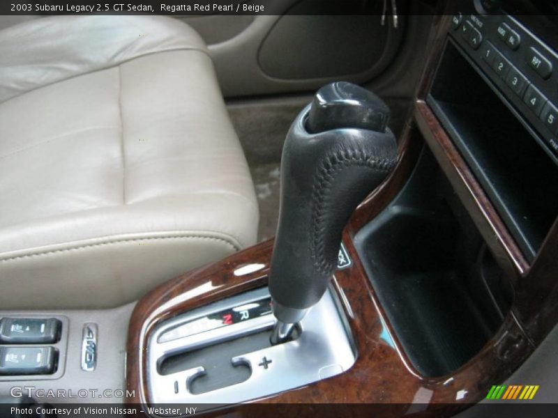  2003 Legacy 2.5 GT Sedan 4 Speed Automatic Shifter