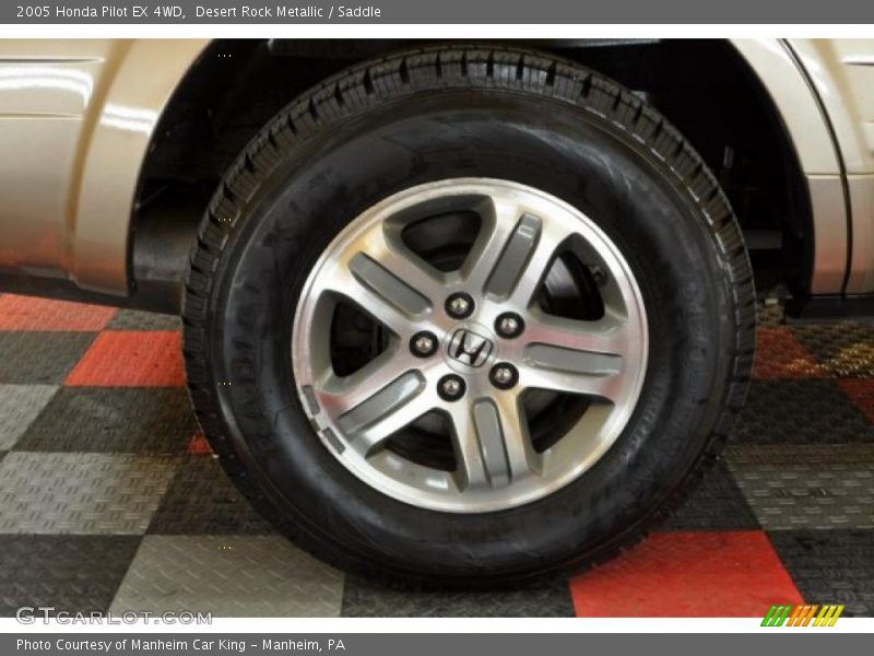 Desert Rock Metallic / Saddle 2005 Honda Pilot EX 4WD