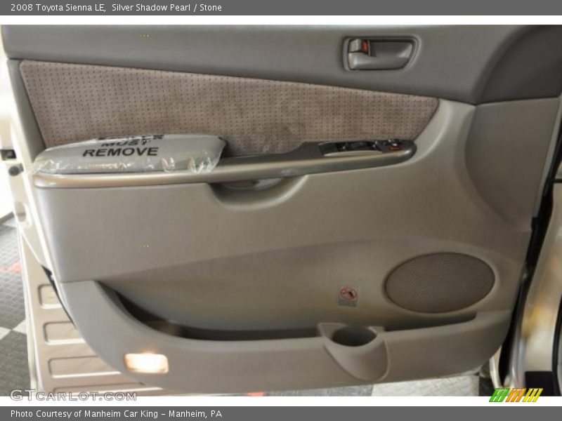 Silver Shadow Pearl / Stone 2008 Toyota Sienna LE