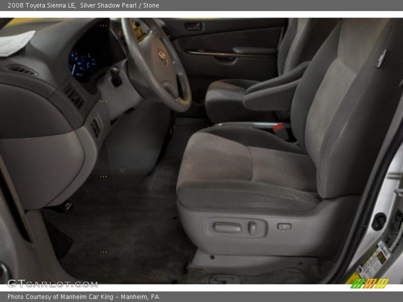 Silver Shadow Pearl / Stone 2008 Toyota Sienna LE