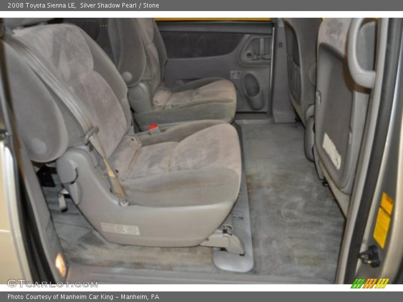 Silver Shadow Pearl / Stone 2008 Toyota Sienna LE