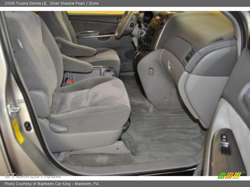 Silver Shadow Pearl / Stone 2008 Toyota Sienna LE