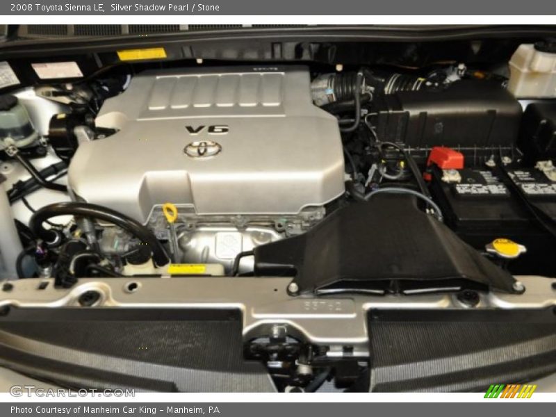 Silver Shadow Pearl / Stone 2008 Toyota Sienna LE
