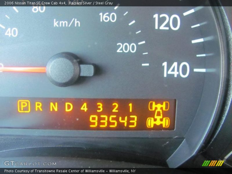 Radiant Silver / Steel Gray 2006 Nissan Titan SE Crew Cab 4x4