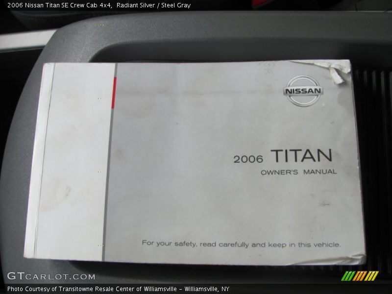 Radiant Silver / Steel Gray 2006 Nissan Titan SE Crew Cab 4x4