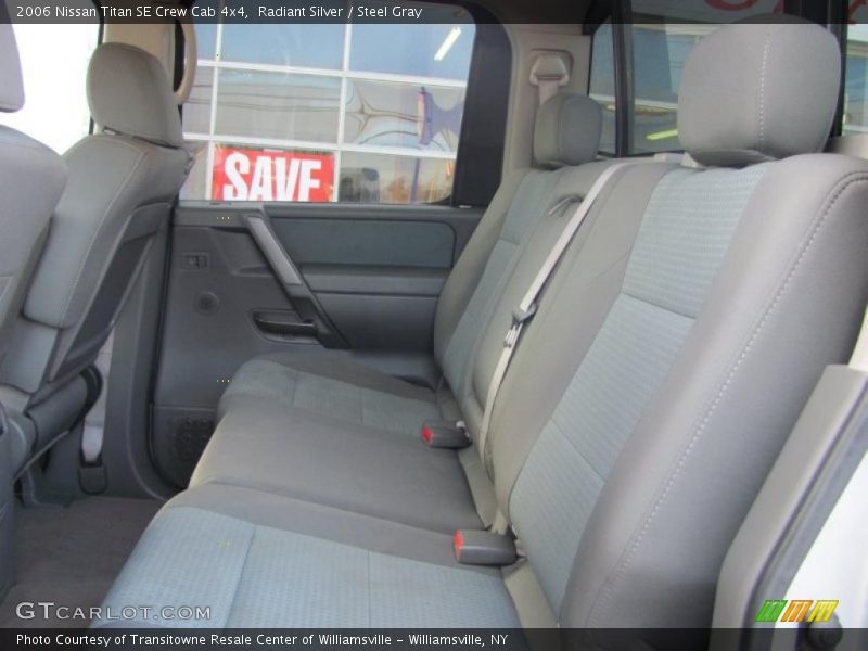 Radiant Silver / Steel Gray 2006 Nissan Titan SE Crew Cab 4x4