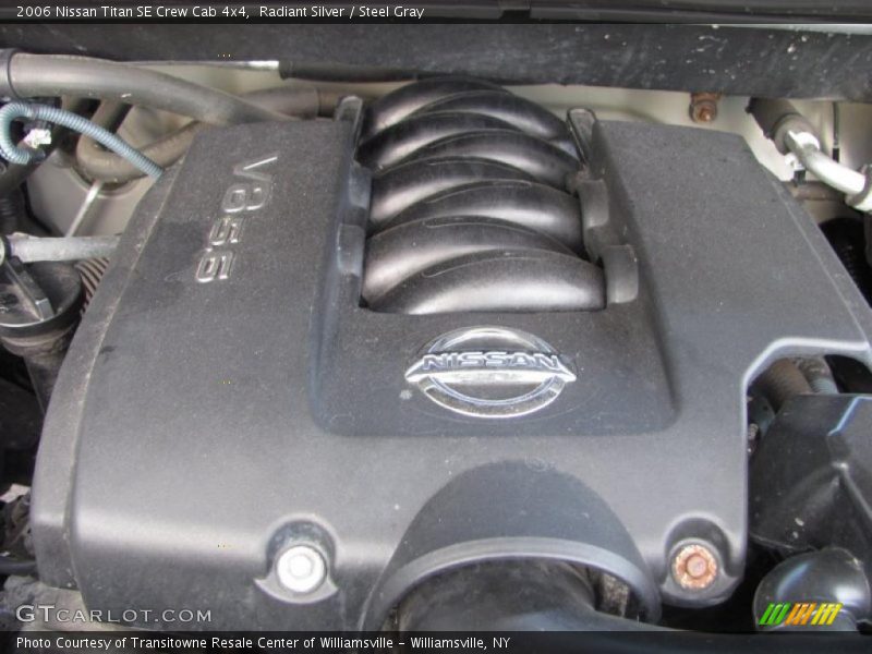  2006 Titan SE Crew Cab 4x4 Engine - 5.6 Liter DOHC 32-Valve V8