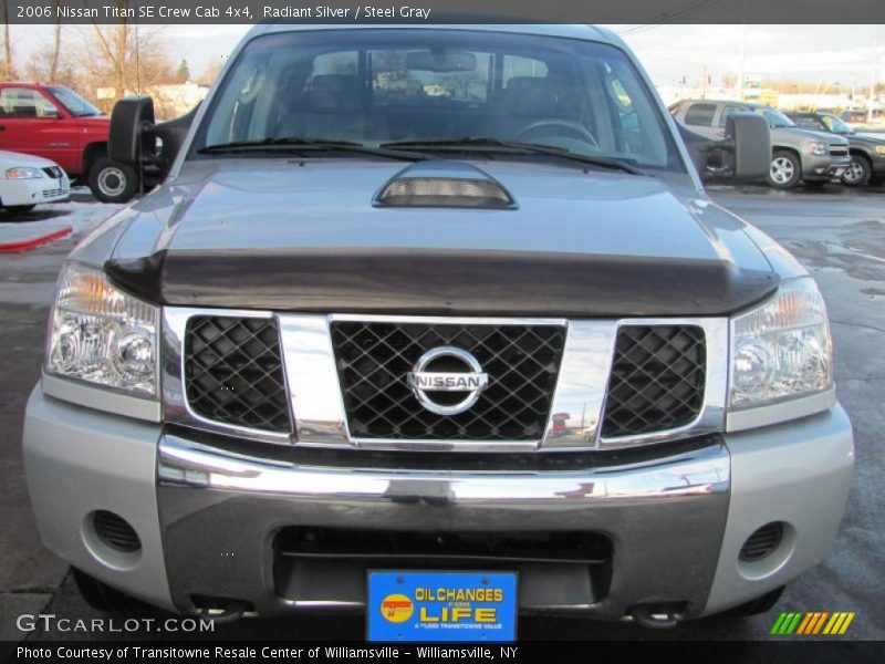 Radiant Silver / Steel Gray 2006 Nissan Titan SE Crew Cab 4x4