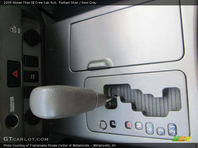 Radiant Silver / Steel Gray 2006 Nissan Titan SE Crew Cab 4x4