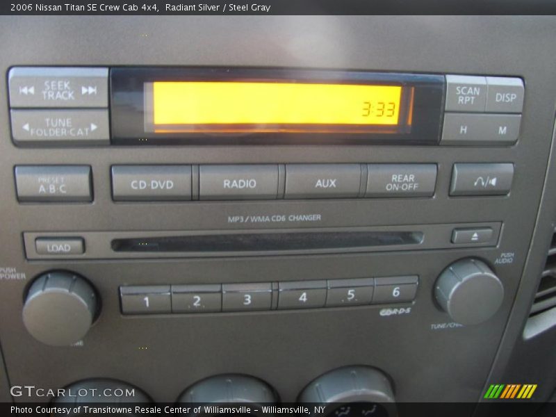 Radiant Silver / Steel Gray 2006 Nissan Titan SE Crew Cab 4x4