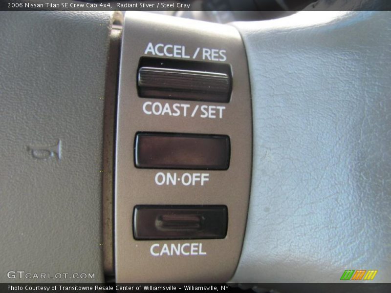 Radiant Silver / Steel Gray 2006 Nissan Titan SE Crew Cab 4x4