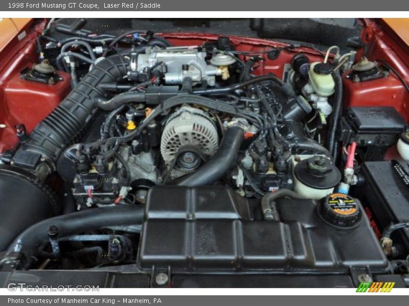  1998 Mustang GT Coupe Engine - 4.6 Liter SOHC 16-Valve V8