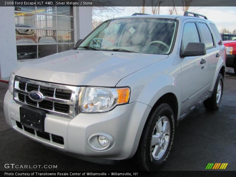 Silver Metallic / Stone 2008 Ford Escape XLT 4WD