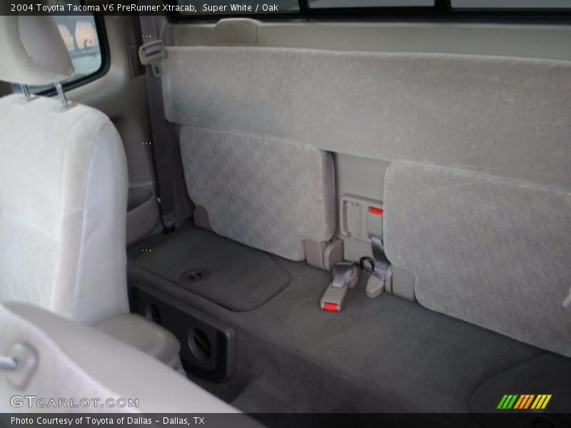  2004 Tacoma V6 PreRunner Xtracab Oak Interior