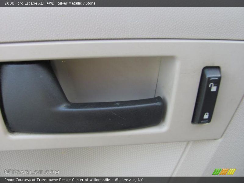 Silver Metallic / Stone 2008 Ford Escape XLT 4WD