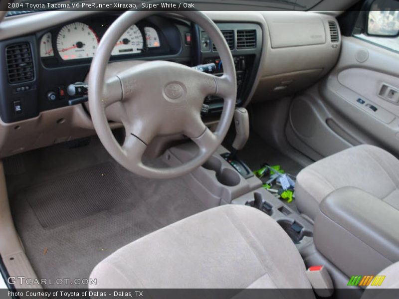  2004 Tacoma V6 PreRunner Xtracab Oak Interior