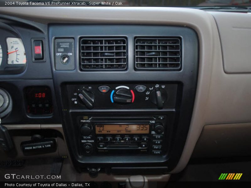 Super White / Oak 2004 Toyota Tacoma V6 PreRunner Xtracab