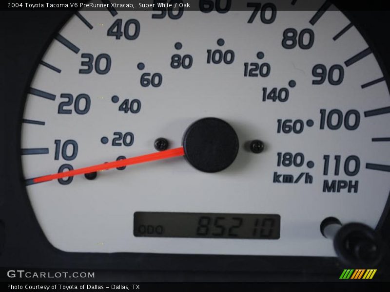 Super White / Oak 2004 Toyota Tacoma V6 PreRunner Xtracab