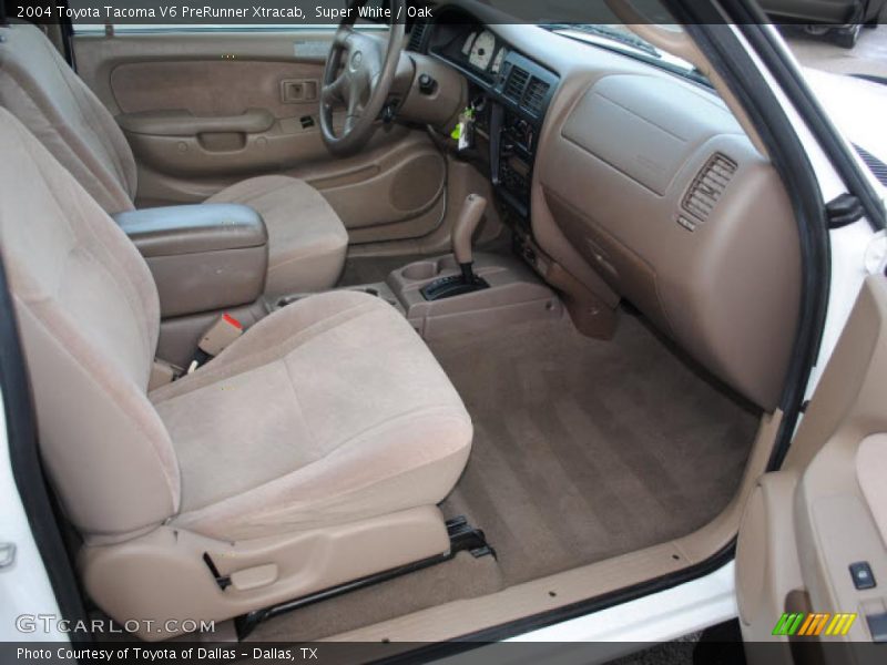  2004 Tacoma V6 PreRunner Xtracab Oak Interior