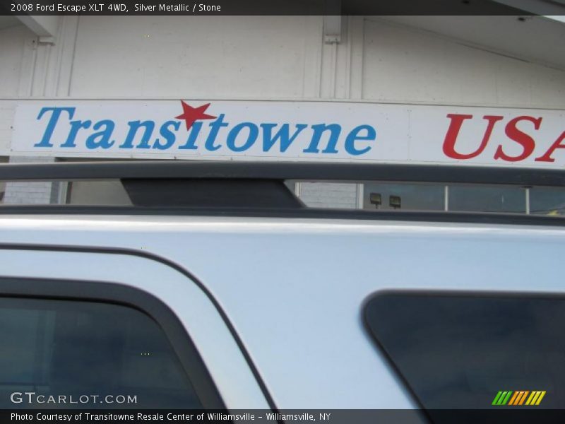 Silver Metallic / Stone 2008 Ford Escape XLT 4WD
