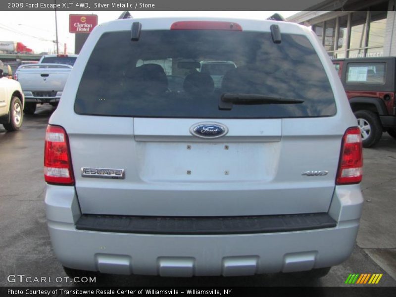 Silver Metallic / Stone 2008 Ford Escape XLT 4WD