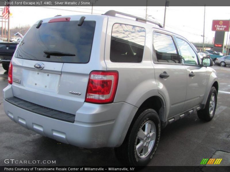 Silver Metallic / Stone 2008 Ford Escape XLT 4WD