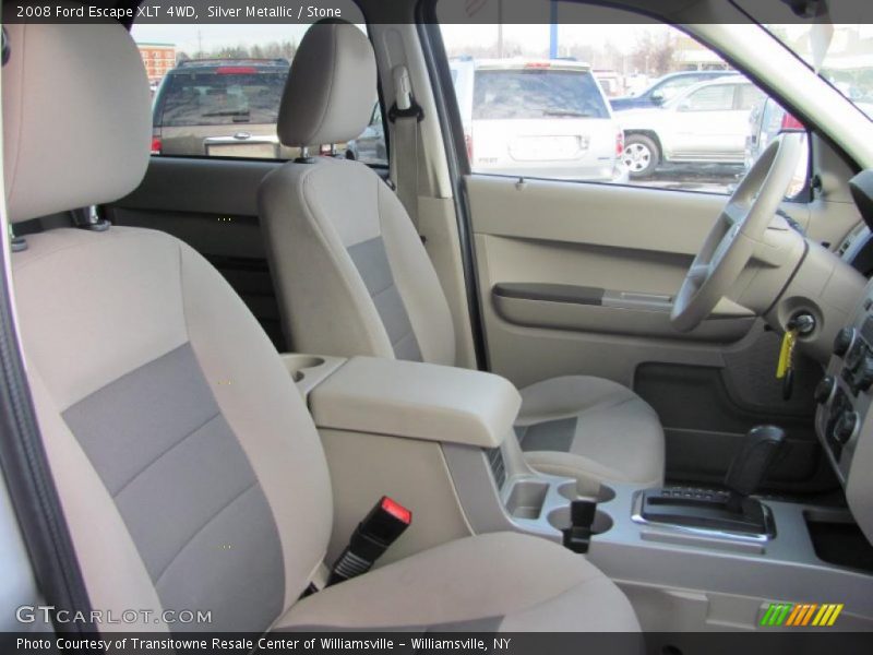 Silver Metallic / Stone 2008 Ford Escape XLT 4WD