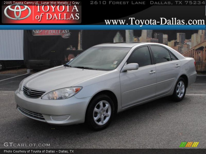 Lunar Mist Metallic / Gray 2005 Toyota Camry LE