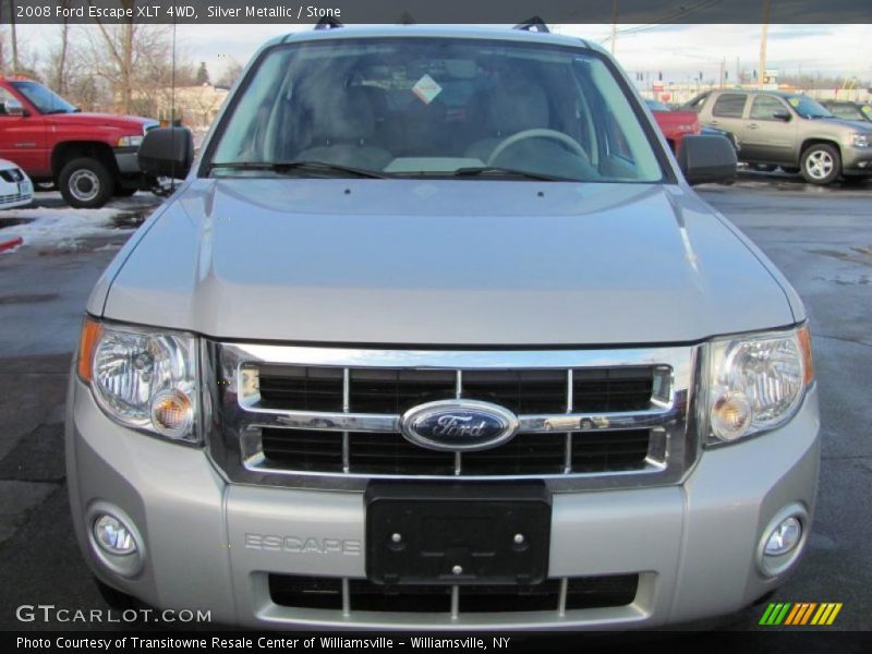 Silver Metallic / Stone 2008 Ford Escape XLT 4WD