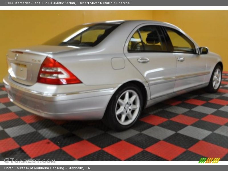 Desert Silver Metallic / Charcoal 2004 Mercedes-Benz C 240 4Matic Sedan