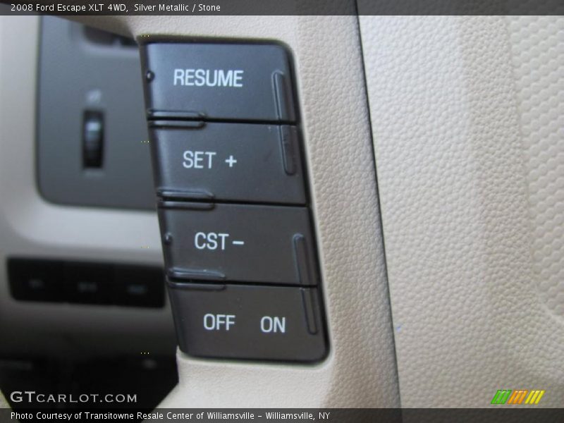 Silver Metallic / Stone 2008 Ford Escape XLT 4WD