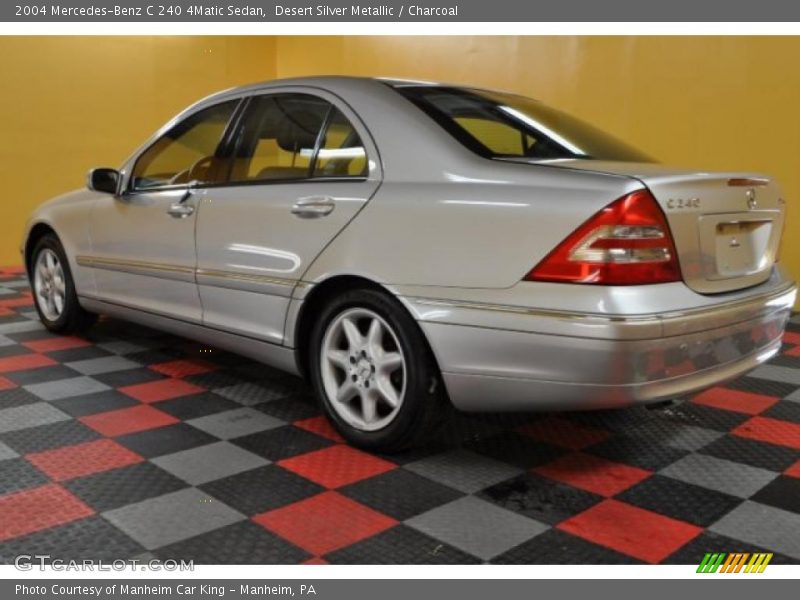 Desert Silver Metallic / Charcoal 2004 Mercedes-Benz C 240 4Matic Sedan