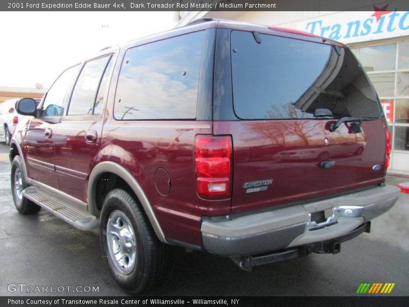 Dark Toreador Red Metallic / Medium Parchment 2001 Ford Expedition Eddie Bauer 4x4