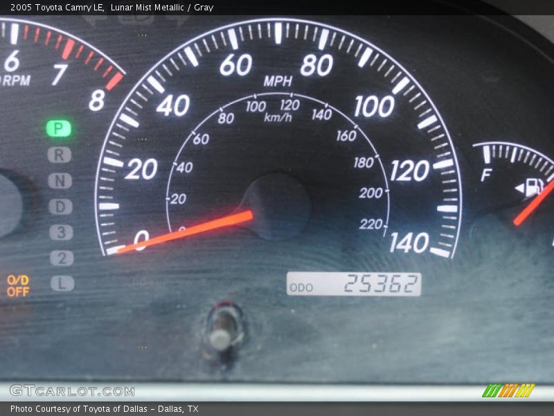 Lunar Mist Metallic / Gray 2005 Toyota Camry LE