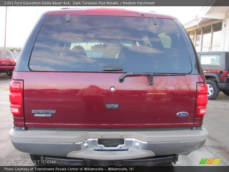 Dark Toreador Red Metallic / Medium Parchment 2001 Ford Expedition Eddie Bauer 4x4