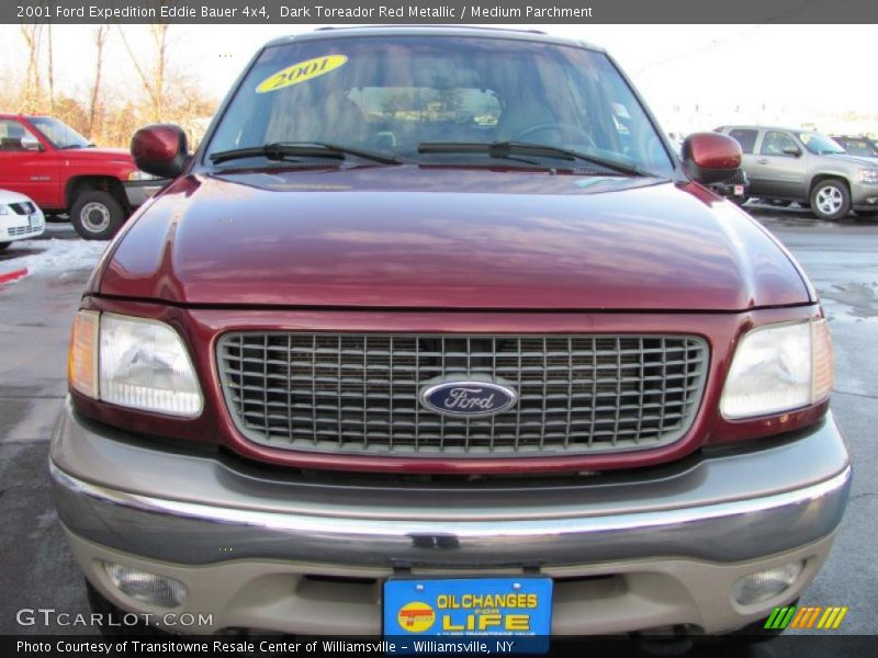 Dark Toreador Red Metallic / Medium Parchment 2001 Ford Expedition Eddie Bauer 4x4