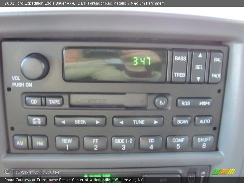 Dark Toreador Red Metallic / Medium Parchment 2001 Ford Expedition Eddie Bauer 4x4