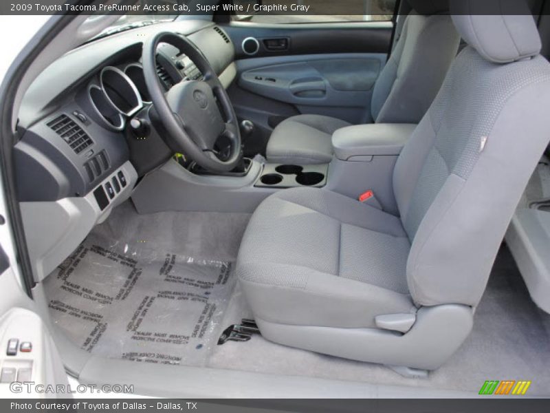  2009 Tacoma PreRunner Access Cab Graphite Gray Interior