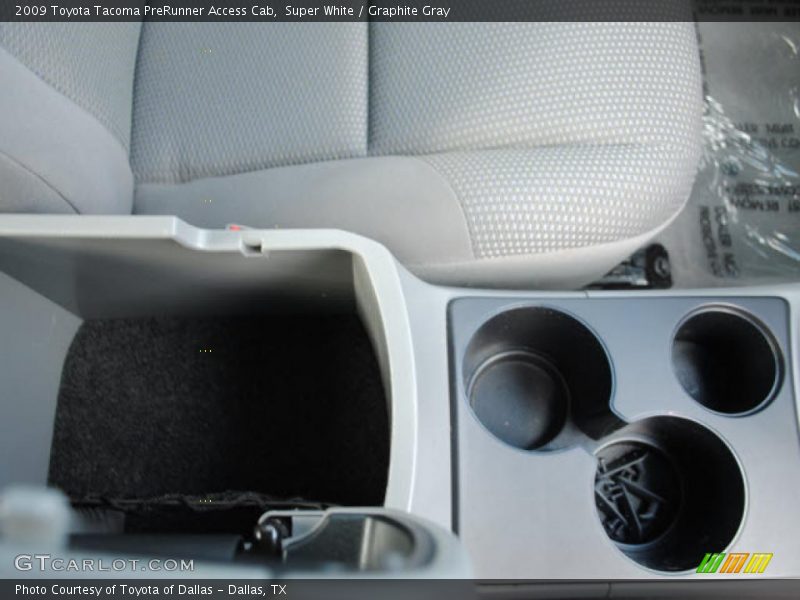 Super White / Graphite Gray 2009 Toyota Tacoma PreRunner Access Cab