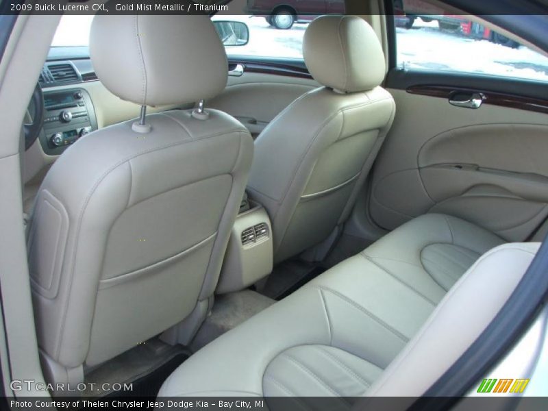 Gold Mist Metallic / Titanium 2009 Buick Lucerne CXL