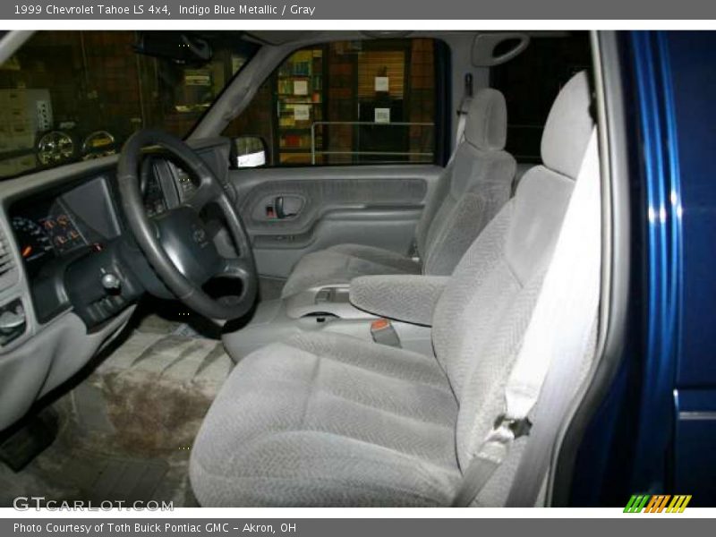Indigo Blue Metallic / Gray 1999 Chevrolet Tahoe LS 4x4