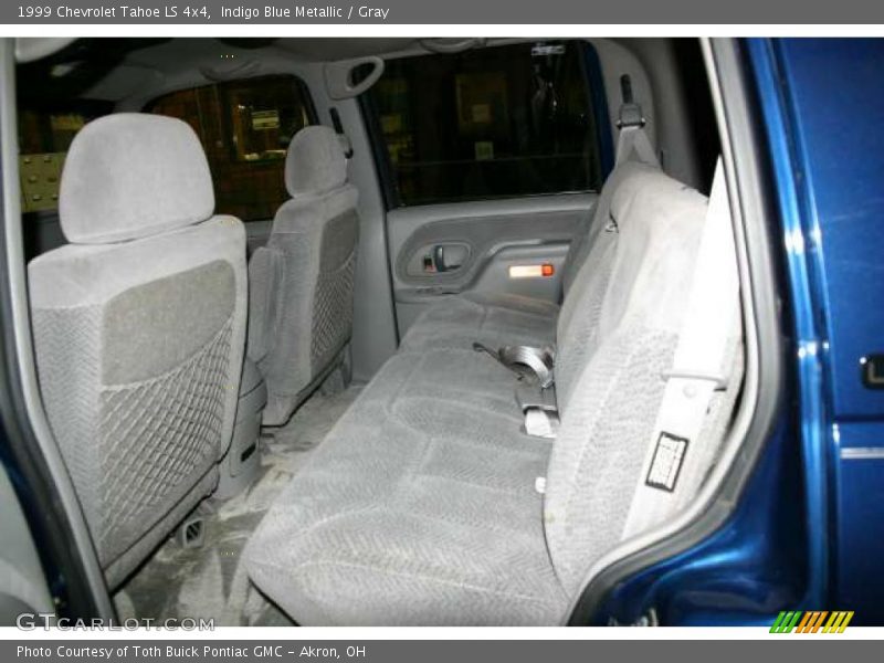 Indigo Blue Metallic / Gray 1999 Chevrolet Tahoe LS 4x4