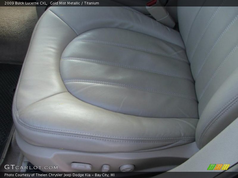 Gold Mist Metallic / Titanium 2009 Buick Lucerne CXL
