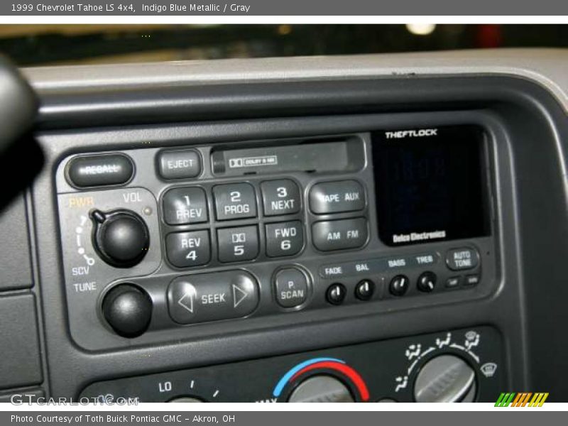 Indigo Blue Metallic / Gray 1999 Chevrolet Tahoe LS 4x4