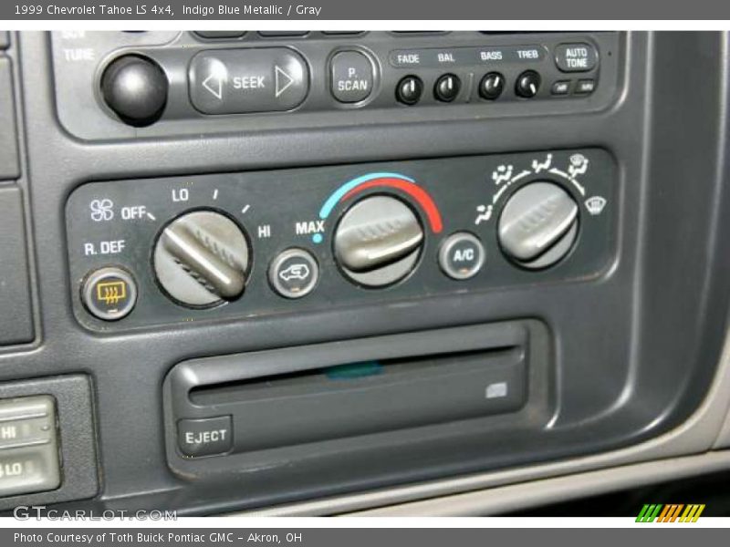 Indigo Blue Metallic / Gray 1999 Chevrolet Tahoe LS 4x4