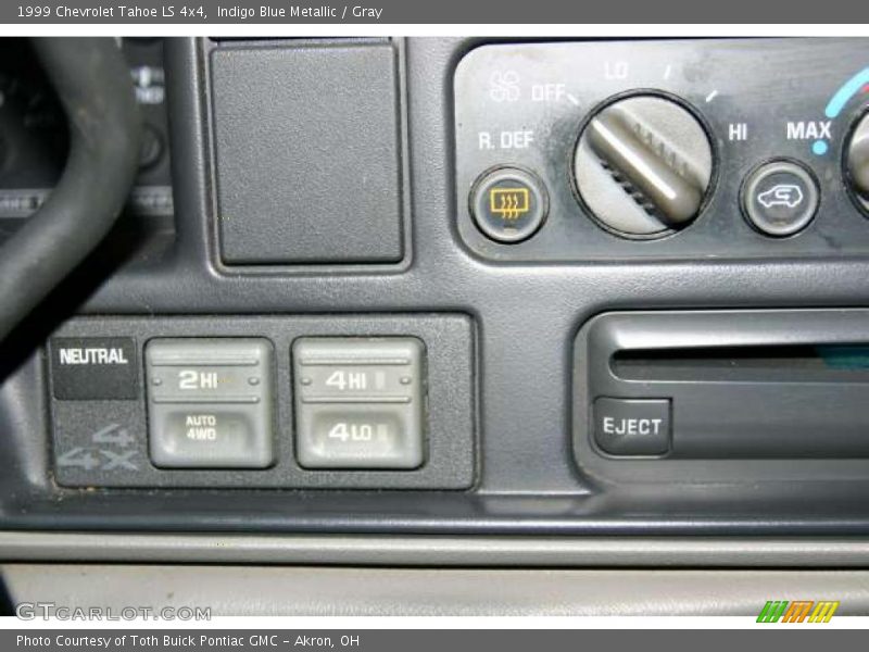 Indigo Blue Metallic / Gray 1999 Chevrolet Tahoe LS 4x4