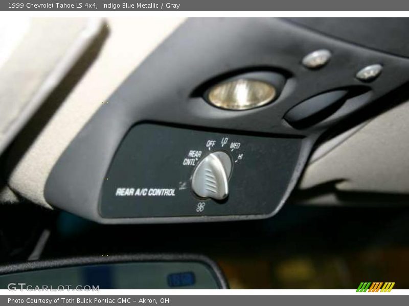 Indigo Blue Metallic / Gray 1999 Chevrolet Tahoe LS 4x4
