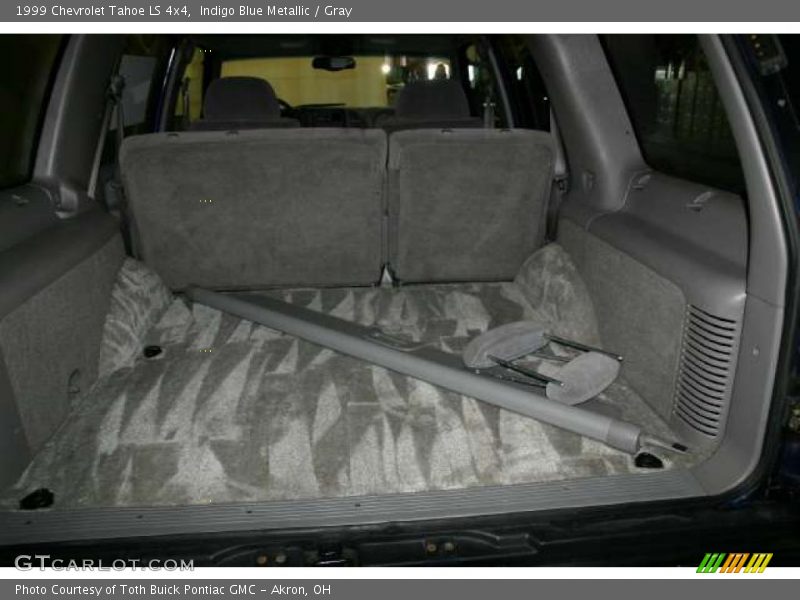 Indigo Blue Metallic / Gray 1999 Chevrolet Tahoe LS 4x4